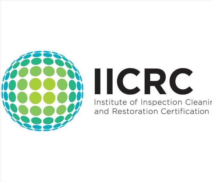 The IICRC logo: Institute of Inspection, Cleaning, and Restoration Certification